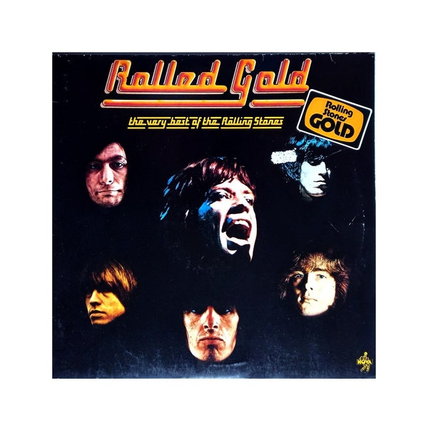 Original Schallplatten von 1975 / Rolling Stones " Rolled Gold" The very best of the Rolling Stones / Doppel-LP Vinyl, NOVA Records/ 6.28356