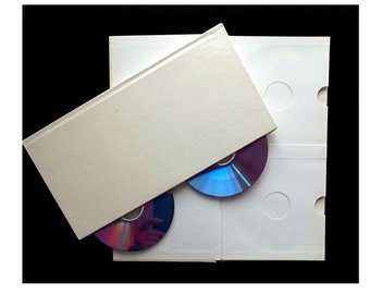 RARE! 3 pieces slipcase/folder for CD, DVD / Digipack cardboard / 30 x 14.5 cm
