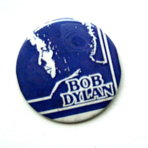 Rarity Button, pin, pin BOB DYLAN Germany tour 1978 image 1