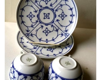 Alte Serie: THOMAS Germany Porzellan; Keramik / Schüssel, Terrine > 17 cm Durchmesser / 1970 - 1980er Jahre