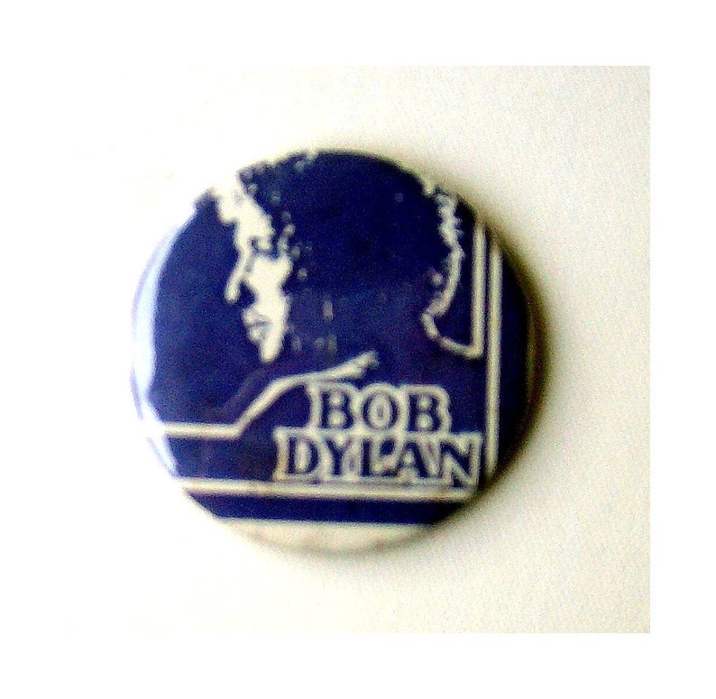 Rarity Button, pin, pin BOB DYLAN Germany tour 1978 image 3