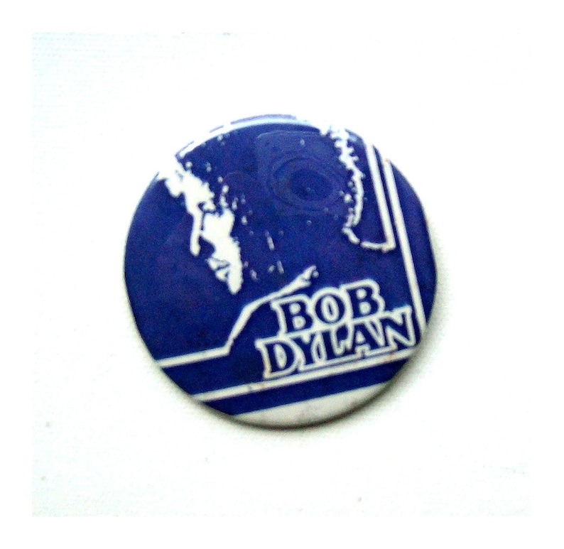 Rarity Button, pin, pin BOB DYLAN Germany tour 1978 image 1