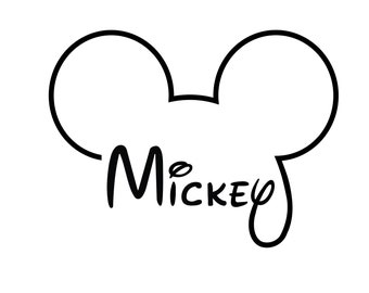 ears outline svg etsy
