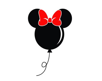 Download Mickey balloon svg | Etsy