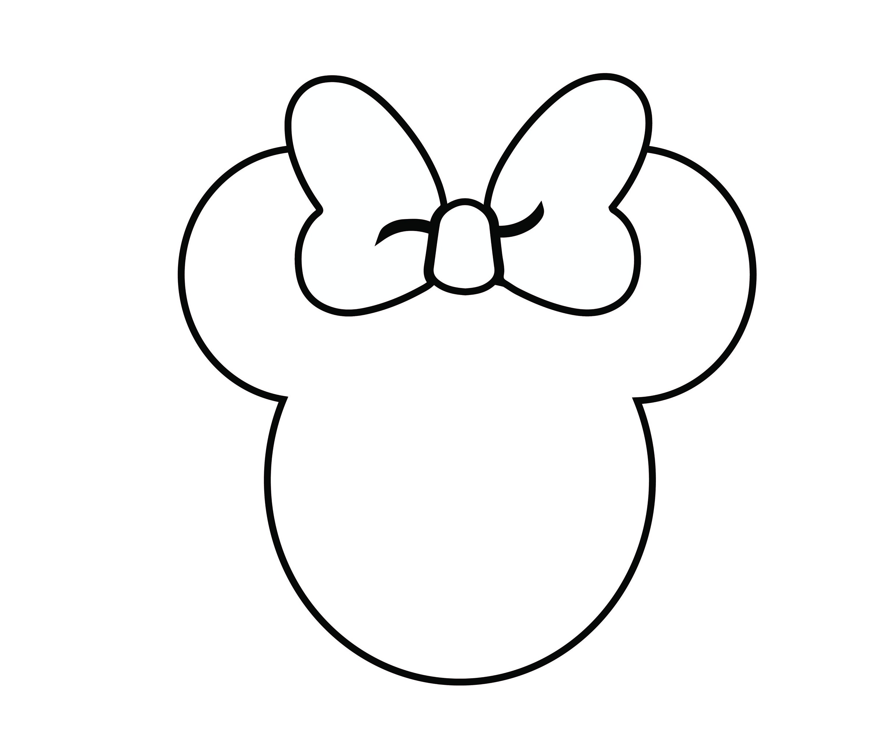 Outline Of Mickey Mouse Head Free download on ClipArtMag – Mickey Mouse