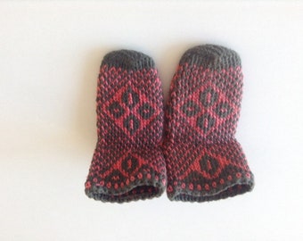 Wollsocken/Füßlinge/Haussocken Gr14/15