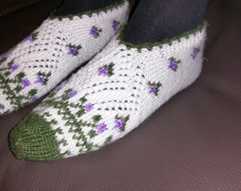 Foot warmers/house socks Yoga shoes size 38/39