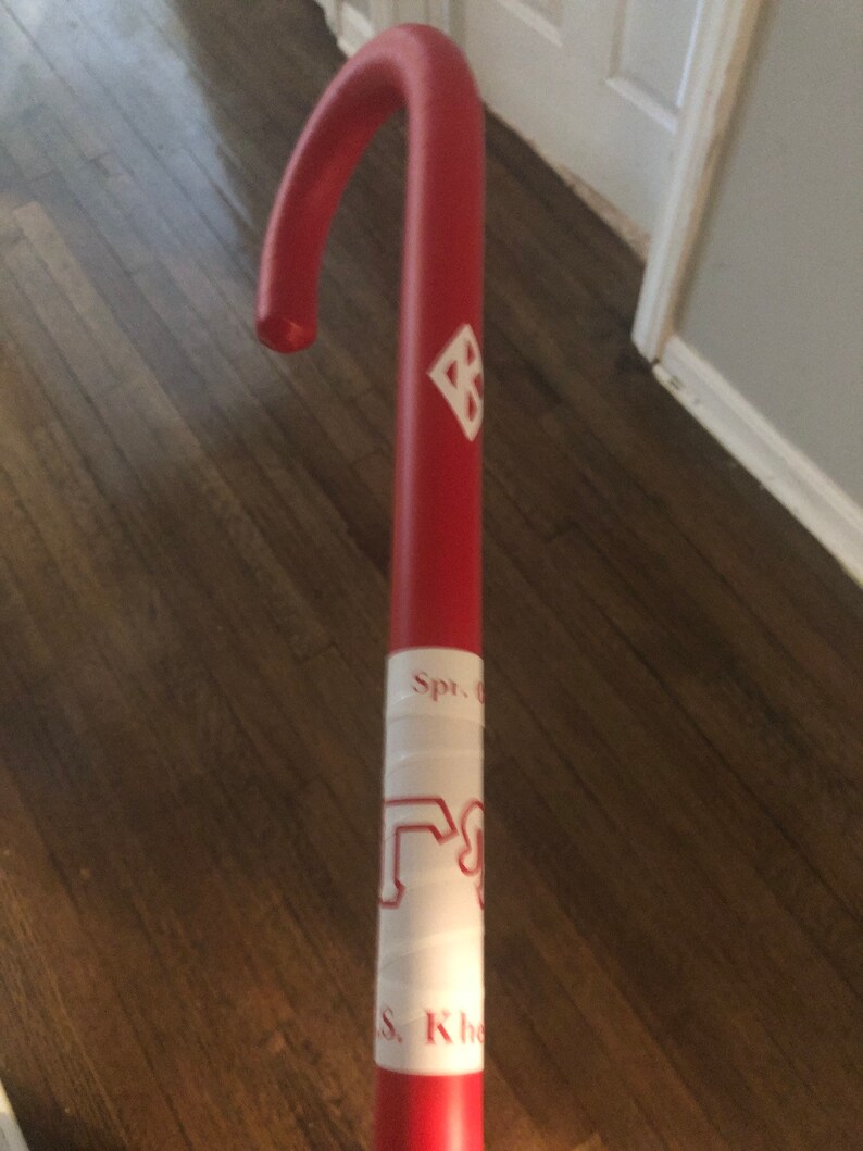 Three Section Kane Kappa Alpha Psi Cane Red White Kane Etsy