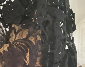 【貴重】プラダ2008年ギュピーレレースワンピース PRADA Vintage Guipure Lace Dress, 2008 Collection, IT42/US6 - Etsy