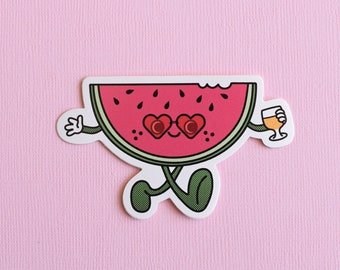 Watermelon Sugar Die Cut Sticker- cute sticker/Harry's house sticker/harry styles