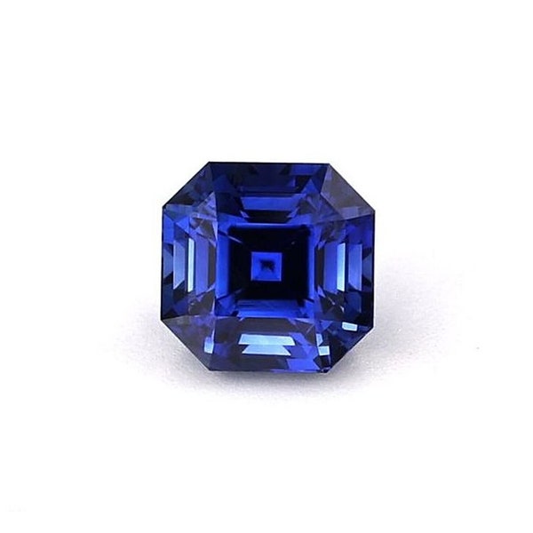 Royal Blue Sapphire 0.942 Carat Octagon