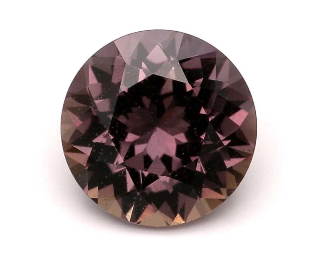 Red Orange Sapphire 1.89 Carat Excellent Cut Round 7.5 Mm Etsy