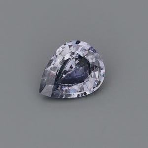 1.85カラット 天然 加熱処理のみ サファイア グレー/バイオレット ペア 9.53x7.54 mm