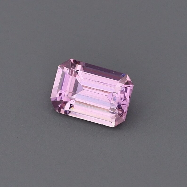 0.91ct Natural Heat Only Sapphire Pink Emerald 6.54x4.56mm - Etsy UK