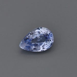 1.04ct Natural Heat Only Sapphire Blue Pear 7.80x5.26mm