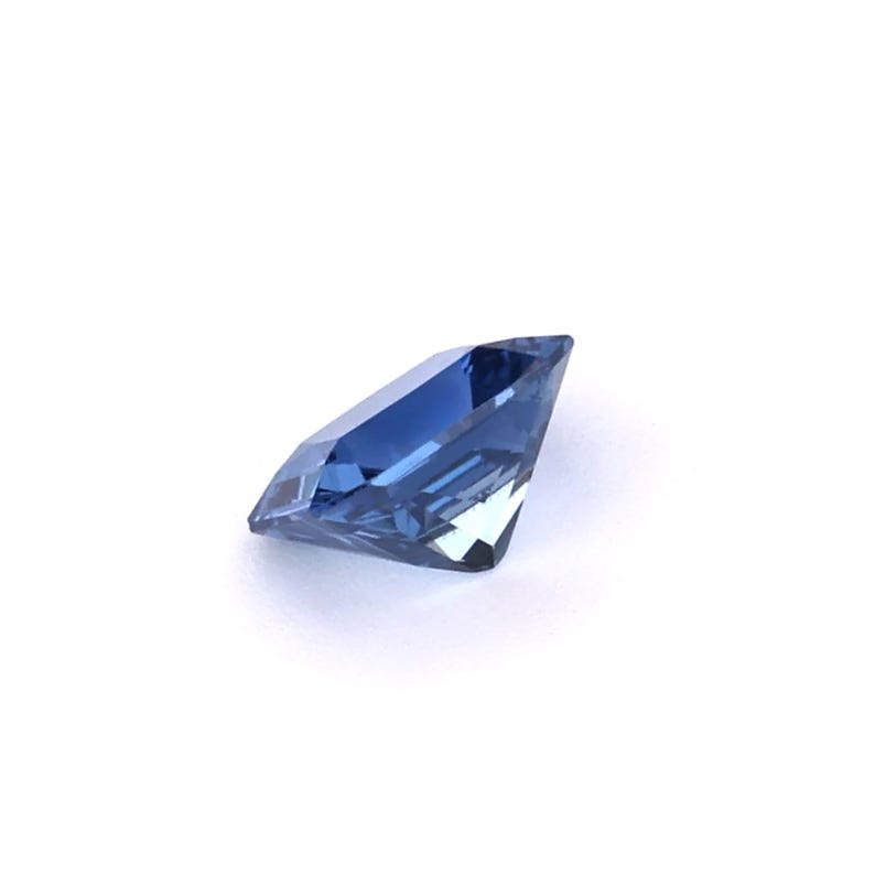 0.85ct Natural Heat Only Sapphire Blue Radiant 5.80x4.97mm - Etsy UK