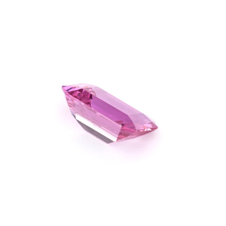 1.0ct Natural Heat Only Sapphire Pink Emerald 6.94x4.99mm - Etsy UK