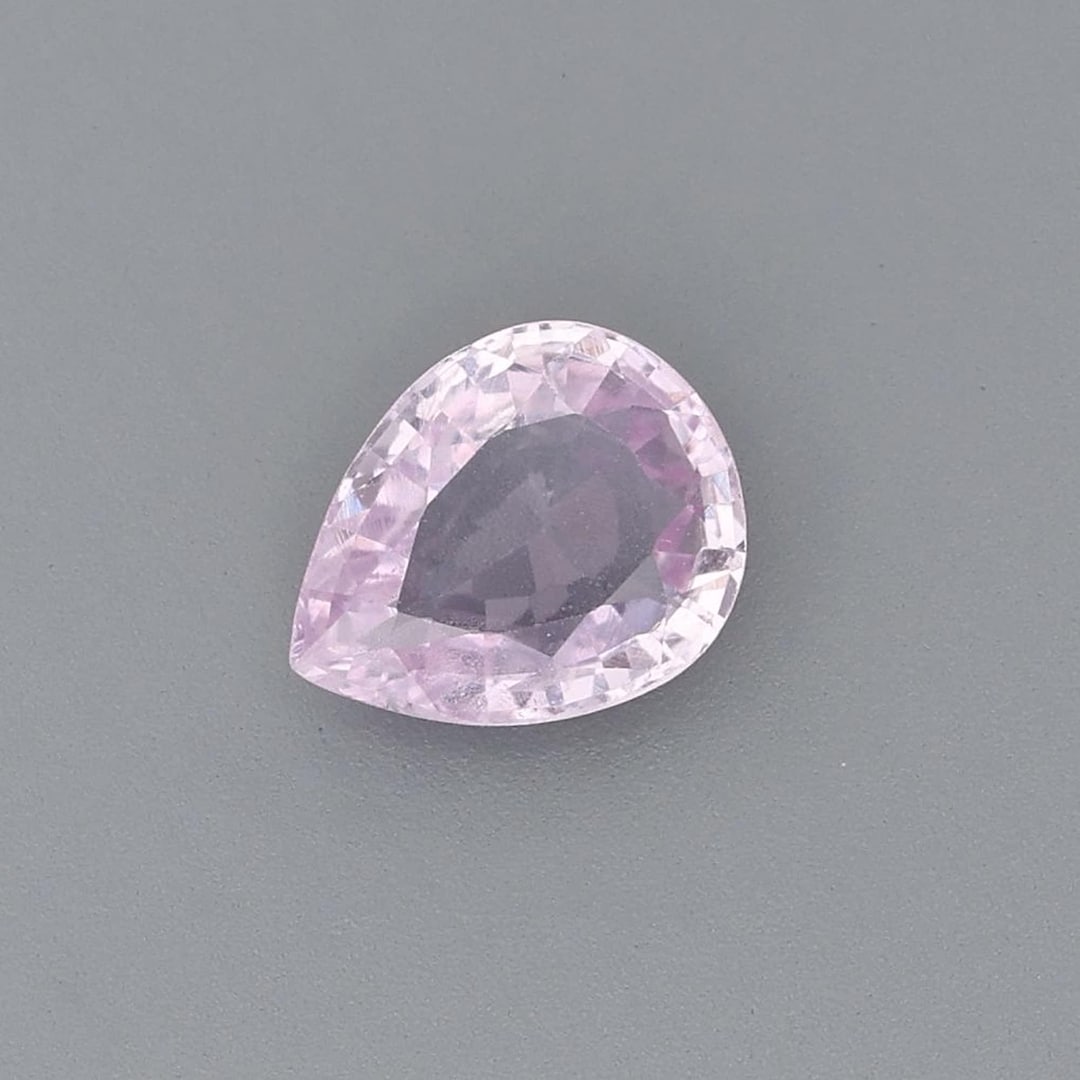 0.93ct Natural Heat Only Sapphire Pink Pear 6.98x5.55mm - Etsy UK