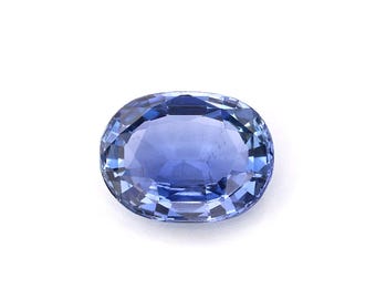 1.32ct Natural Unheated Sapphire Blue Oval 7.79x5.98mm