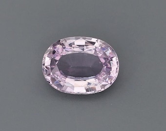 1.38ct Natural Heat Only Sapphire Pink Oval 8.12x6.10mm