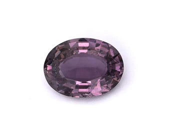 1.16ct Natural Heat Only Sapphire Purple Oval 7.85x5.83mm