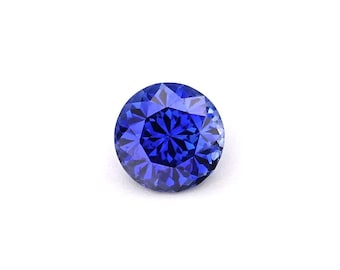 0.53ct Natural Unheated Sapphire Blue Round 4.60x4.59mm