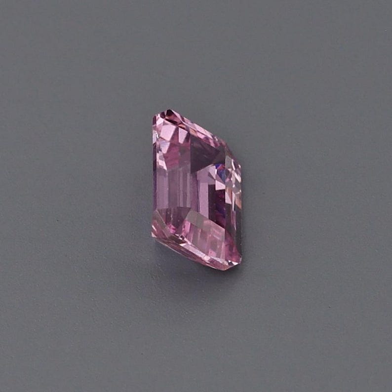 0.91ct Natural Heat Only Sapphire Pink Emerald 6.54x4.56mm - Etsy UK