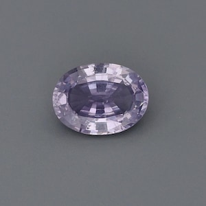 1.14ct Natural Heat Only Sapphire Purple Oval 7.79x5.82mm