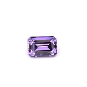 0.93ct Natural Unheated Sapphire Purple Emerald 6.47x4.50mm