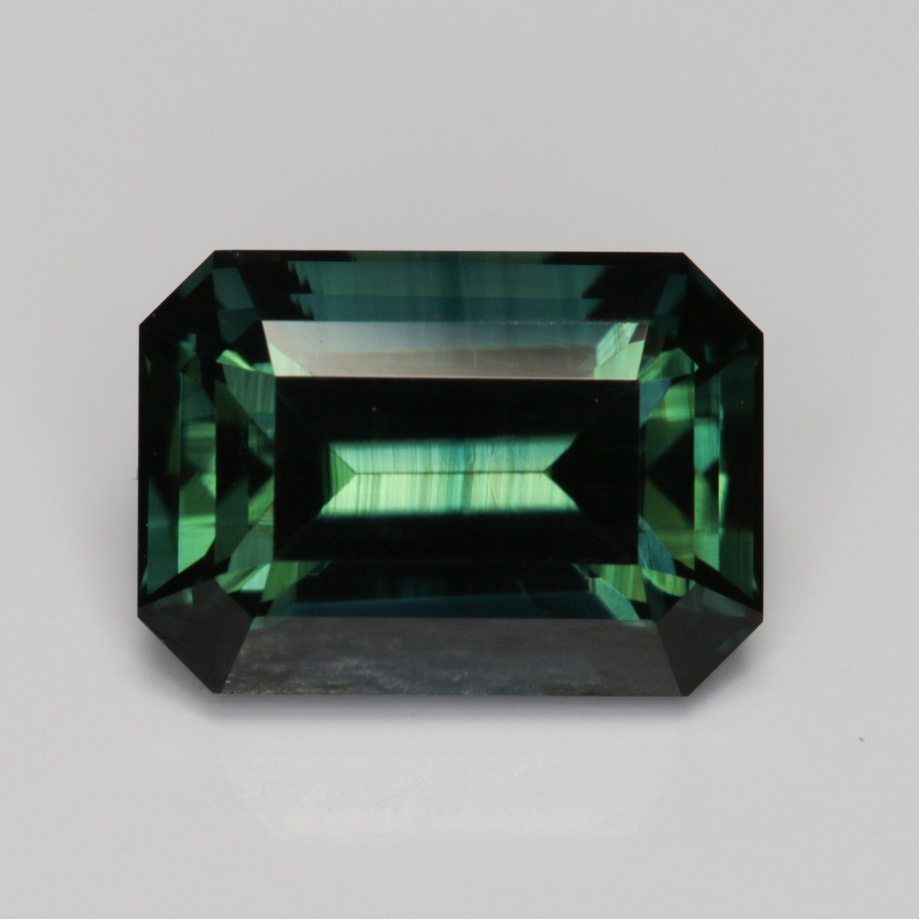 1.565 Carat Green Sapphire Excellent Cut Emerald 7.29 x 5.16 | Etsy