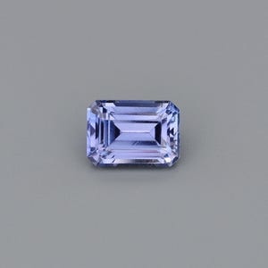 1.27ct Natural Unheated Sapphire Violet / Purple Emerald 6.99x4.96mm