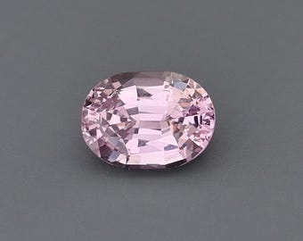 1.0ct Natural Heat Only Sapphire Pink Oval 6.89x5.01mm