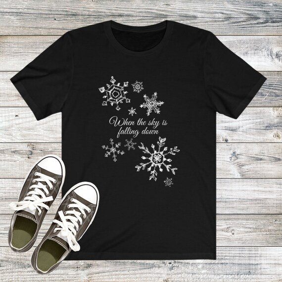 The sky is falling t shirt Clearance