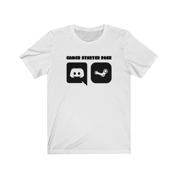 flydende Bogholder Opstå Gamer starter pack T-shirt: discord and steam is all you need/ - Etsy 日本