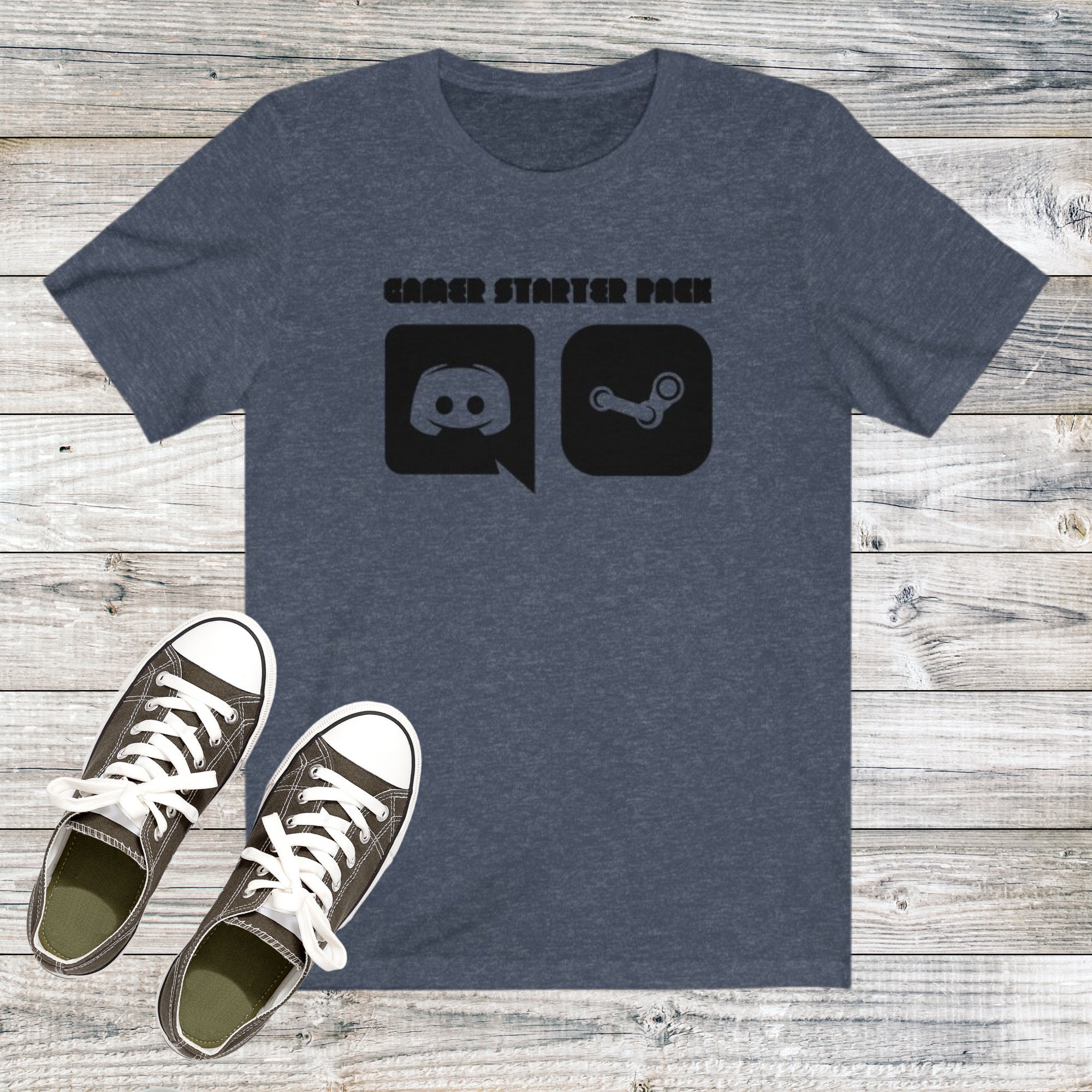 Gamer Starter Pack T-shirt: Discord and 