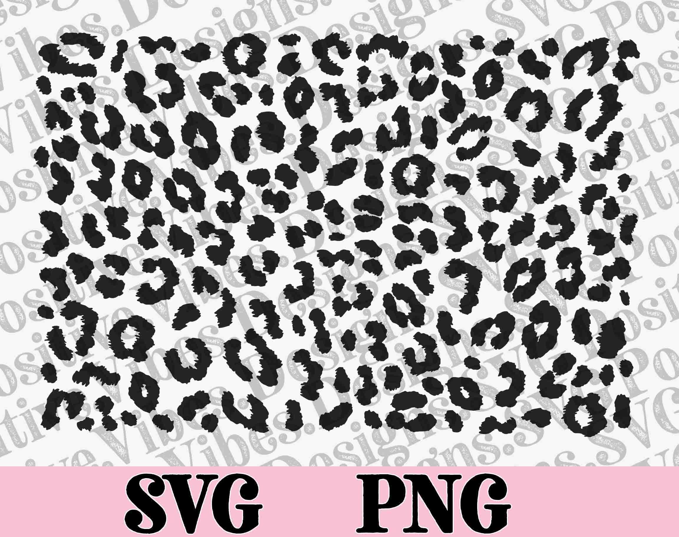 Leopard SVG leopard Print Svg Png Animal Print Svg - Etsy