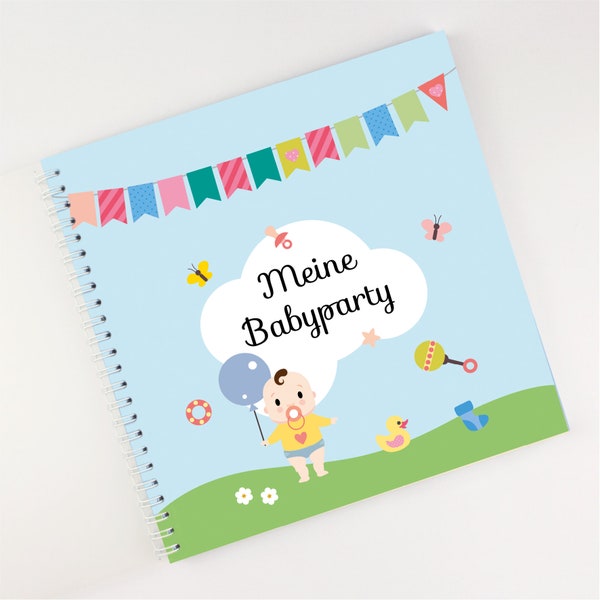 Personalized baby shower album "My BabyParty" – Please fill out the QUESTIONNAIRE below!