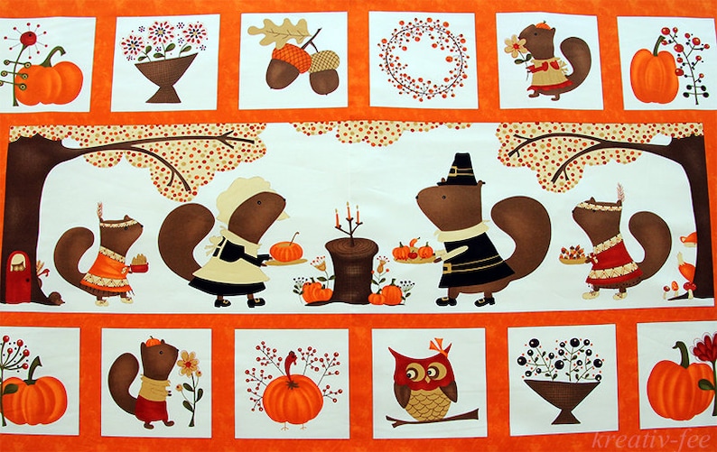 Patchworkstoff Panel 62x110 cm Kinderstoff Bild 1