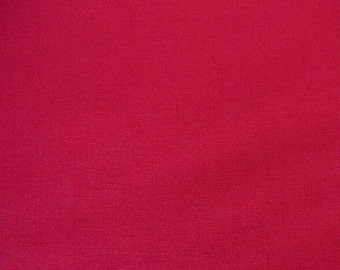 Tilda Collection Uni fabric Solids Basics red 120021
