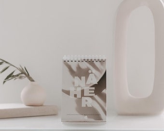 Desk calendar | Weekly calendar | Perpetual | Quotes and Bible verses | Encouragement | Christmas gift idea | Birthday gift idea