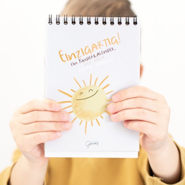 Tischkalender | Immerwährend | Kinderkalender | Immerwährender Affirmationskalender | Postkartenkalender der Immerwährt