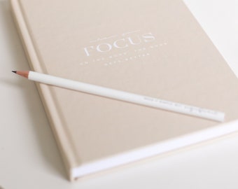 Notizbuch A5 | Coffee Tablebook | Journal  | 180 Seiten | punktierte Seiten | Focus on the good