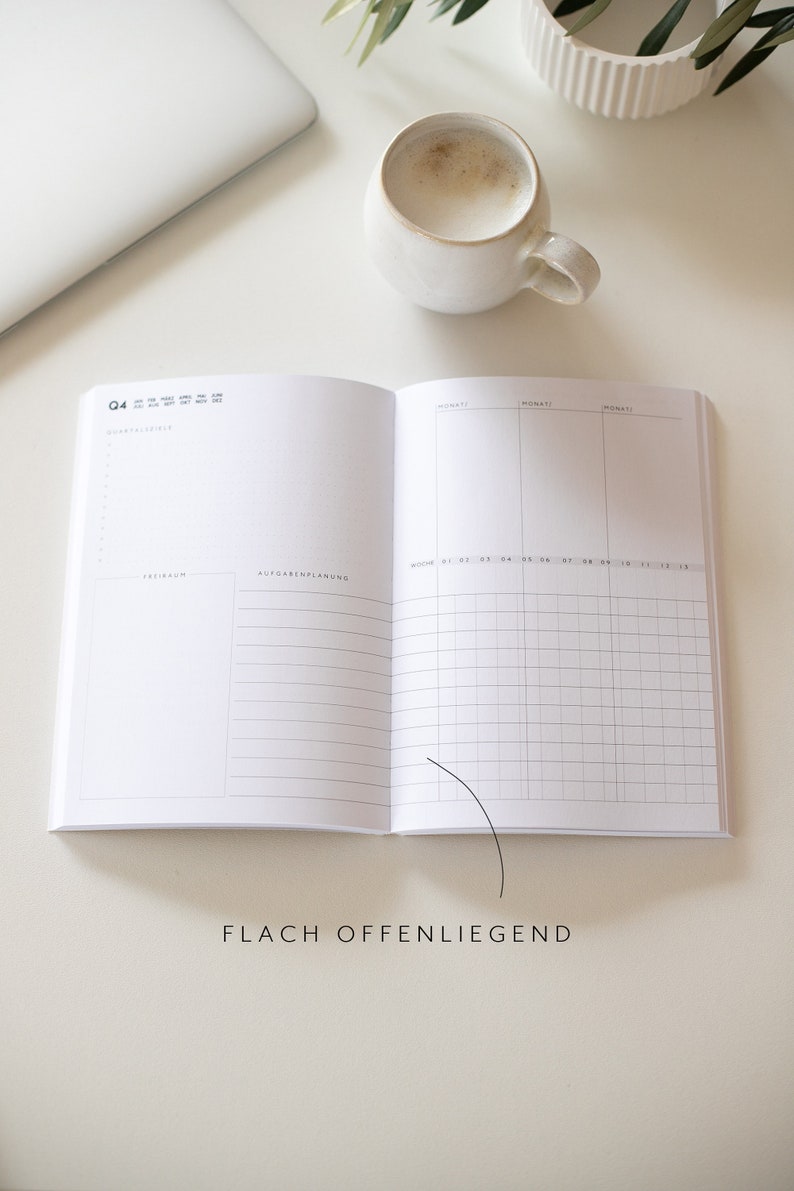 Weekly planner Calendar undated planner A5 softcover image 4
