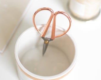 Scissors rose gold | small