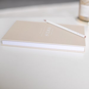 Notizbuch A5 // Coffee Tablebook Journal 180 Seiten punktierte Seiten Focus on the good Bild 3