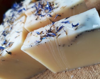 Rosemary, patchouli & may chang Cold Process Handmade Soap. Organic vegan solid bar. Fair Trade. Plastic and palm oil free. Samhein inspired