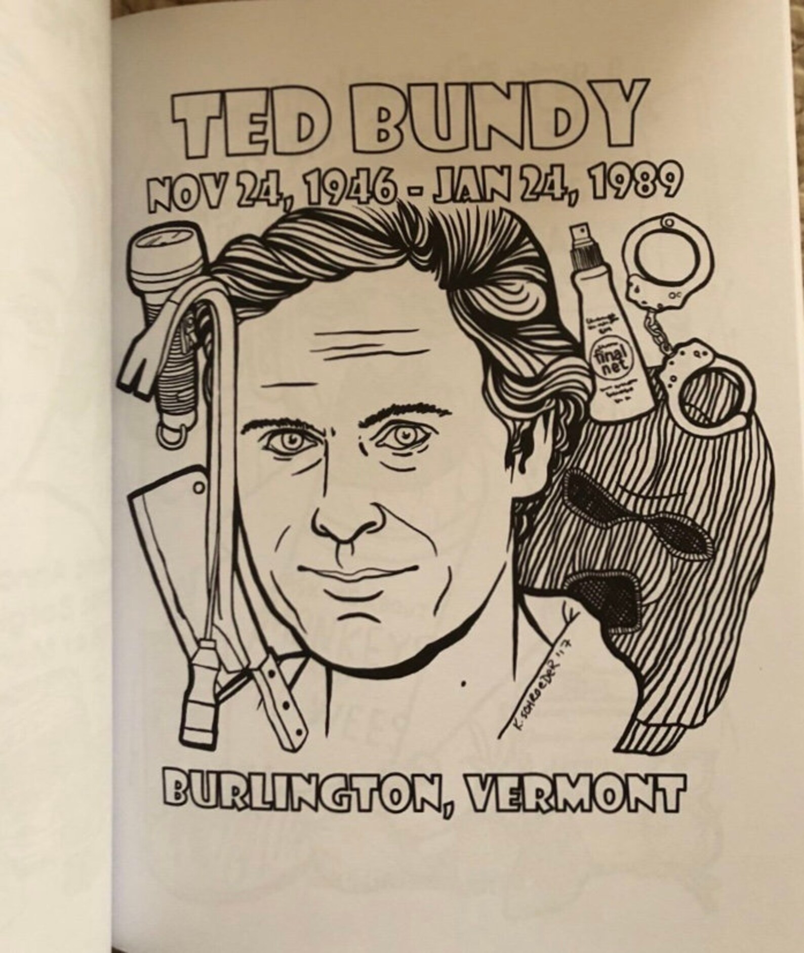 Download Serial Killers: The Big Kids Coloring Book for Grown Ups | Etsy