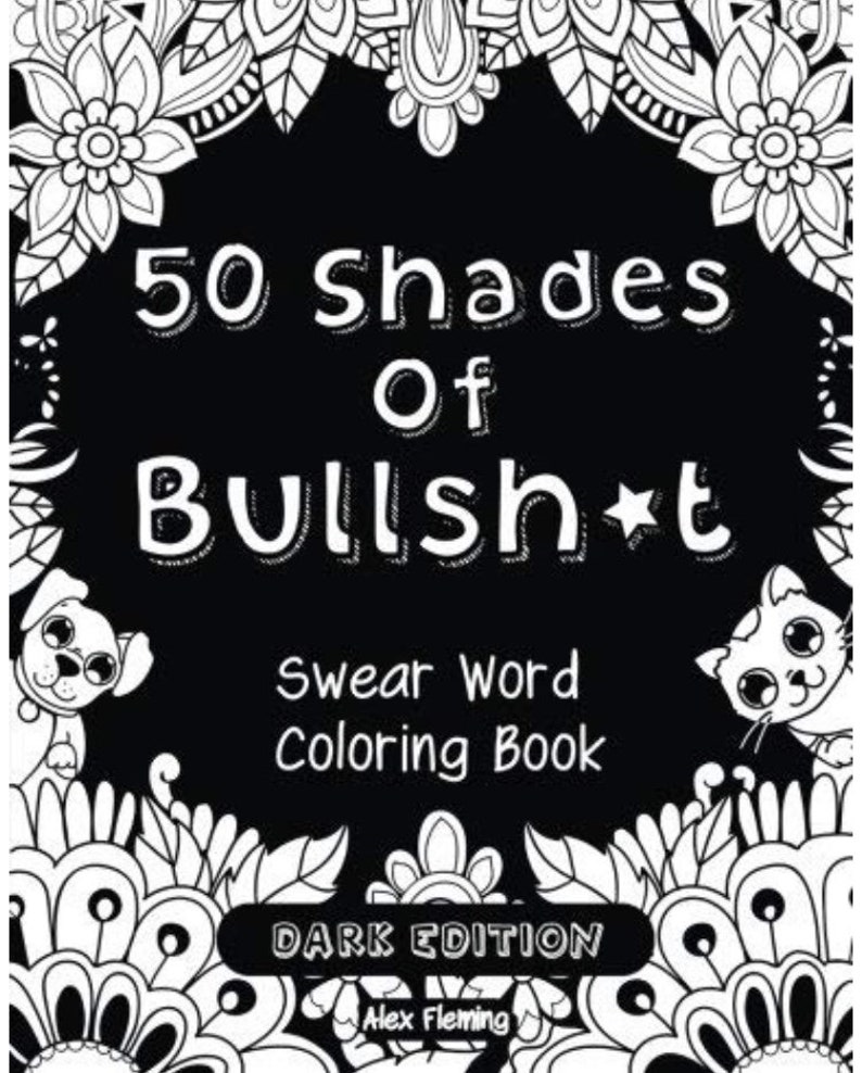 Swear Word Coloring Book
