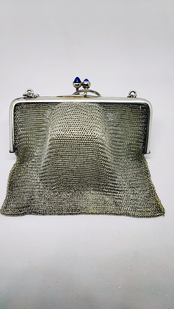 Bolso antiguo de mano en plata Etsy Espana