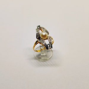 Antiker Ring aus 18-karätigem Gold
